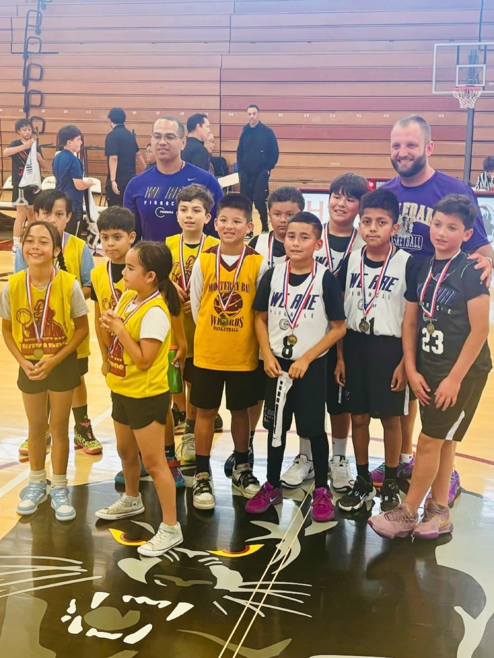 Wizards teams from multiple age groups together