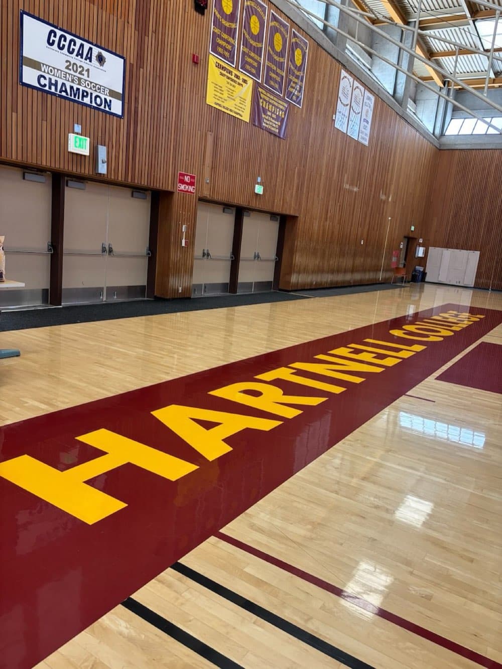 Hartnell College Auxiliary Gym - home of the Monterey Bay Wizards